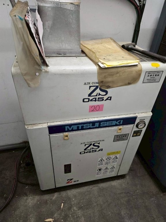 三井精機 コンプレッサー ZS045A 正面写真