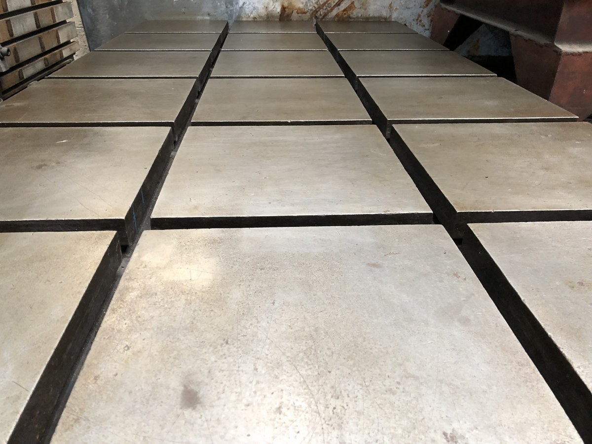 steel iron plate surface T-Slotted table