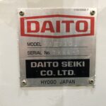 Daito Band Saw GA330III (2004, Nameplate Photo)