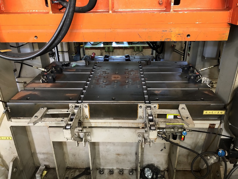 bolster 100t press hydraulic