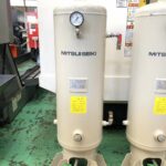 三井精機　100Lエアータンク　MTA-01　2012正面写真