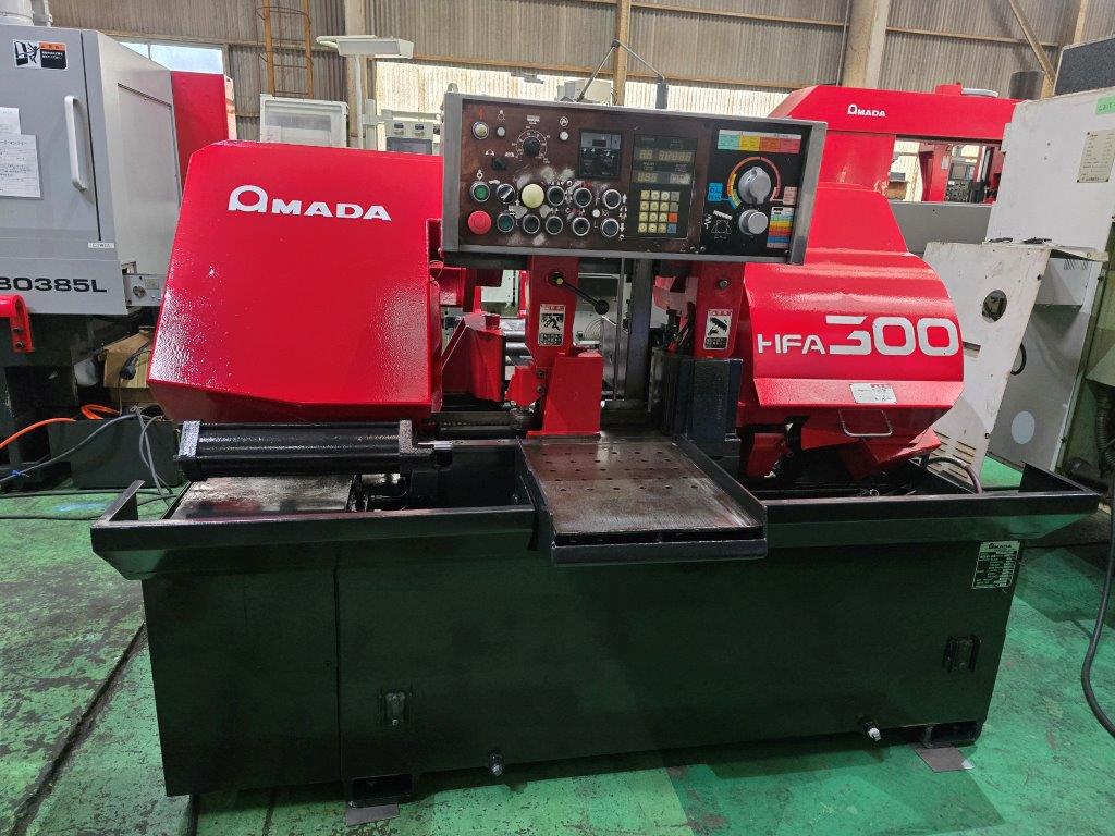 アマダ　バンドソー　HFA300　1991 正面写真