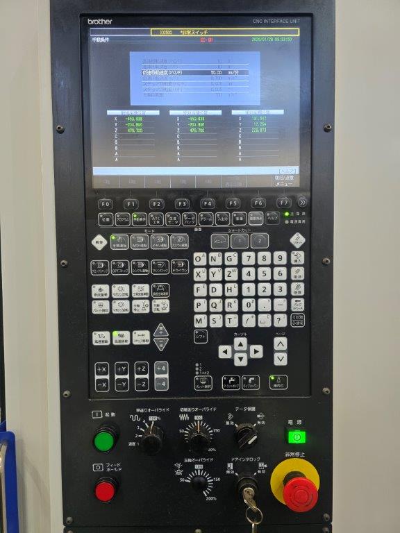 BROTHER/S1000X1N/Control panel