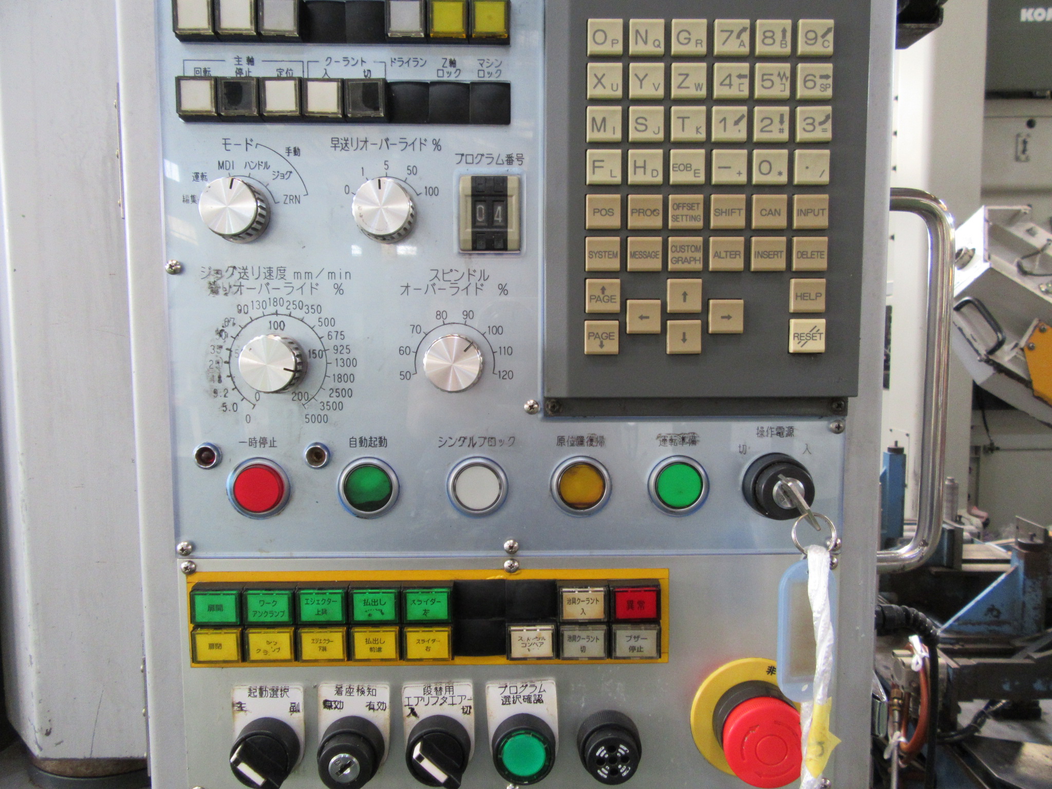 NCT/ZV5500/Control panel