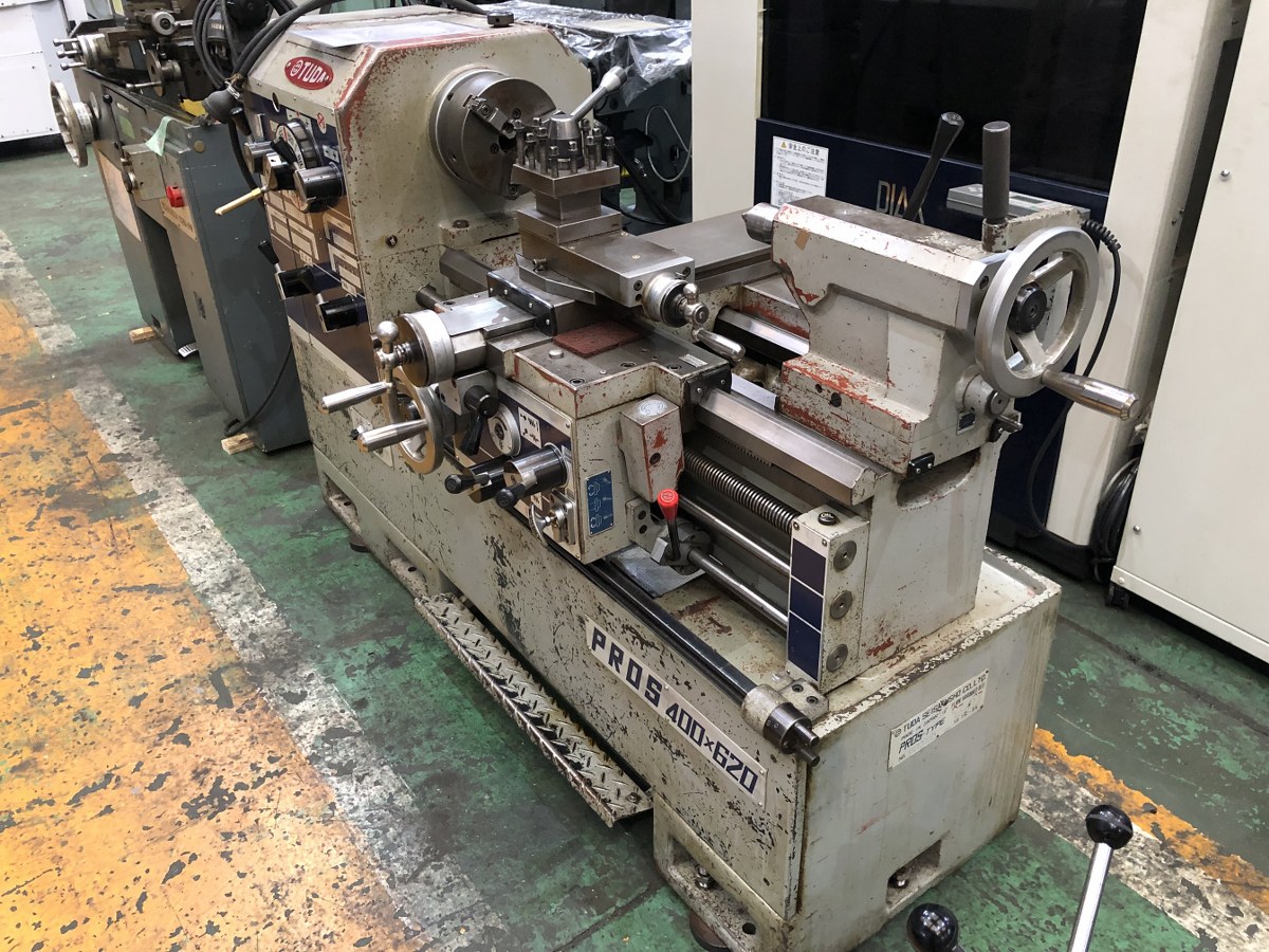 Tsuda Manufacturing Lathe 0–0.8m PROS400×620