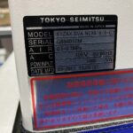 Tokyo Seimitsu Coordinate Measuring Machine XYZAX SVA NEX9/6/6/-C7 2017 Nameplate Photo