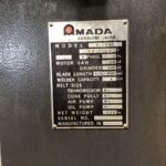 Amada Contour Machine V-400 1990 Nameplate Photo