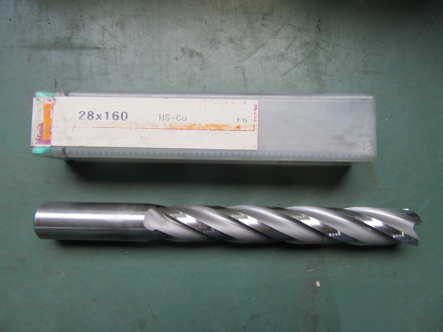 中古その他 エンドミル END MILL　LVS4T 28x160 HS-Co 不明