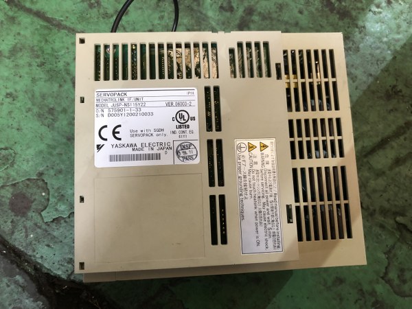 中古その他 [サーボドライブとモーター]SGDH-08AE Y336 安川電機 YASKAWA ELECTRIC  ｜【公式】株式会社ヒューマン・アーク・マシナリ