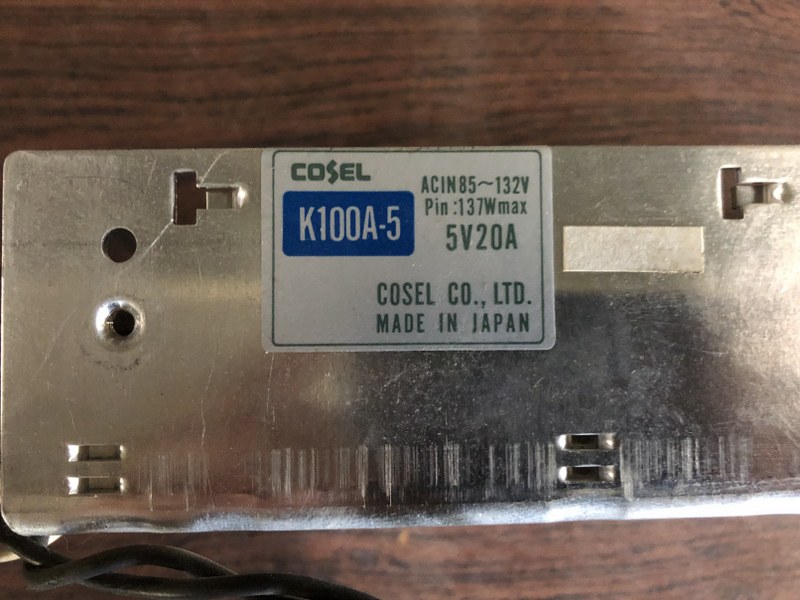 中古お買い得品・1山販売等 【電源装置】K100A-5 コーセル （COSEL）