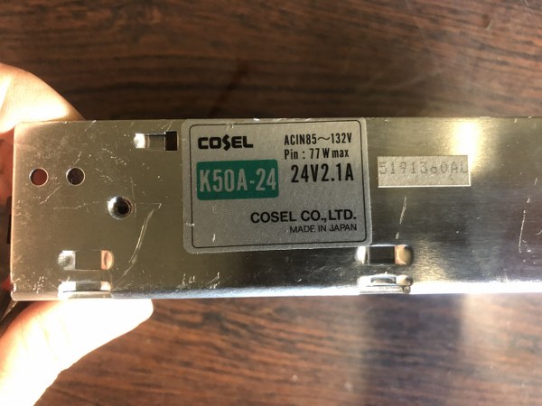 中古お買い得品・1山販売等 【電源装置】K50A-24 コーセル （COSEL）