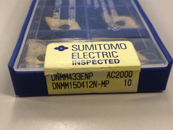 中古インサート（チップ） 【チップ】DNMM433ENP AC2000 DNMM150412N-MP Sumitomo/住友