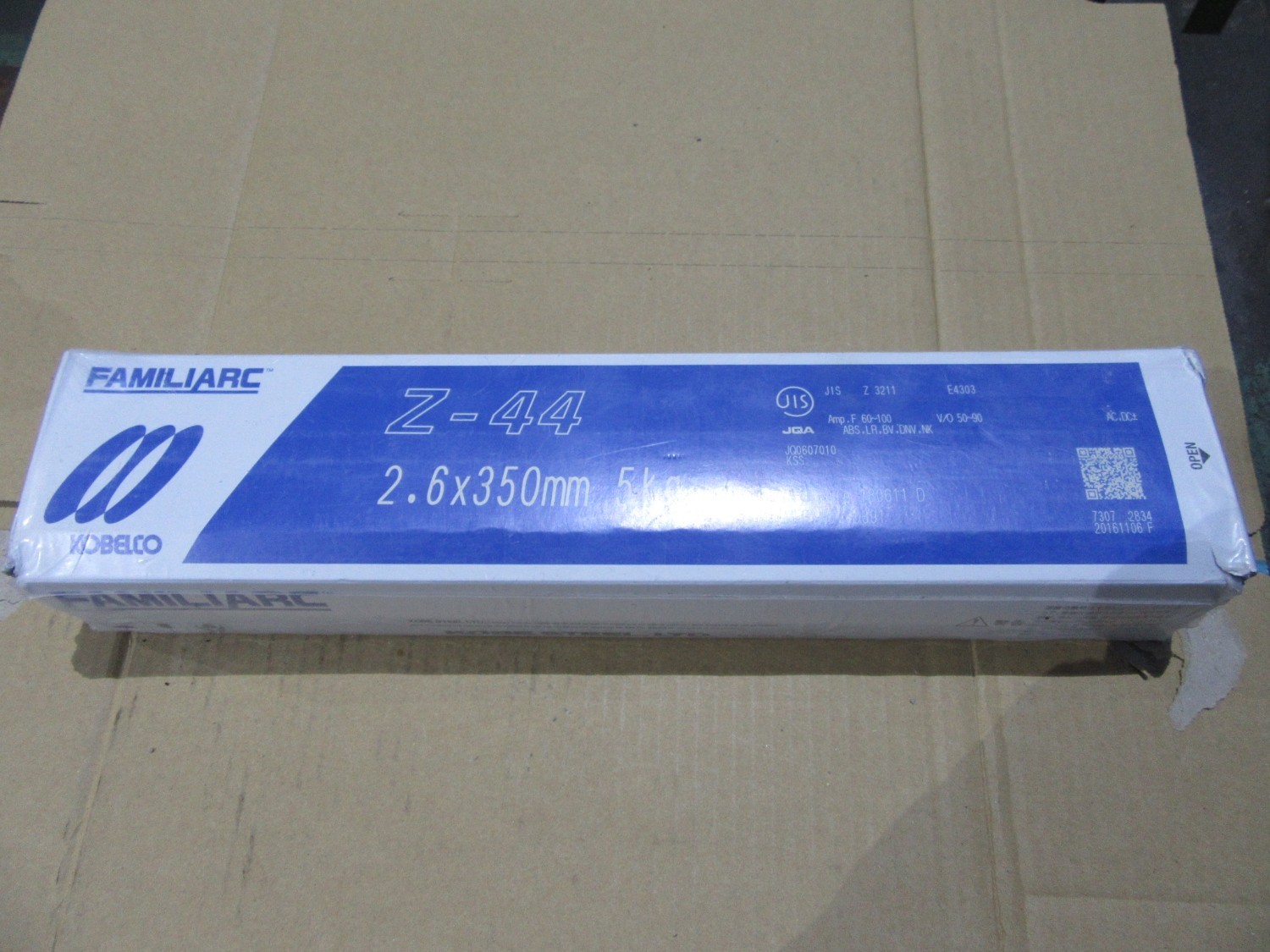 中古その他 溶接棒ゼロードZ-44(2.6φ×350mm) KOBELCO FAMILIARC