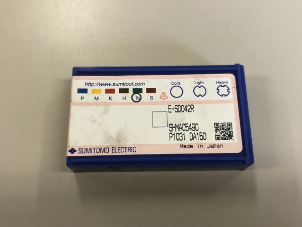 中古Cutting Exchange Chip 【チップ】E-SDC42R Sumitomo/住友