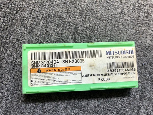 中古インサート（チップ） 【チップ】SNMG120404-SHNX3035　SNMG431SH 三菱/MITSUBISHI