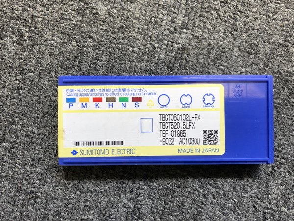 中古インサート（チップ） 【チップ】TBGT520.5LF AC1030U TBGT060102L-FX 大昭和精機/BIG DAISHOWA