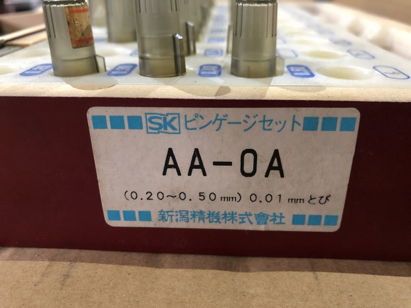 中古その他ゲージ ピンケッジセット　AA-0A 新潟精機株式会社