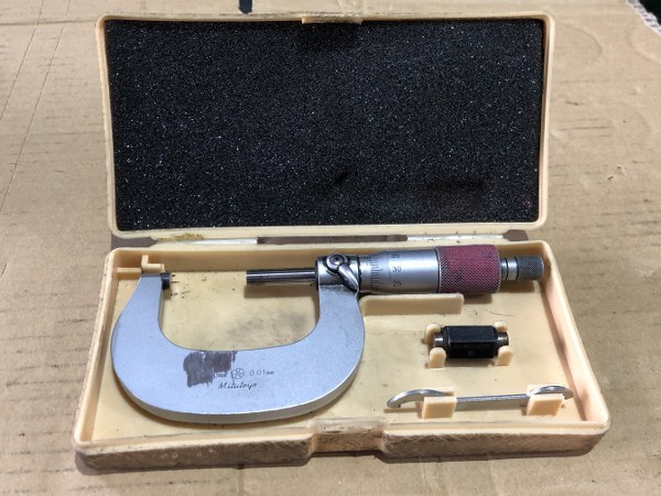 中古Outside micrometer [外側マイクロメーター]101-104 ミツトヨ/Mitutoyo