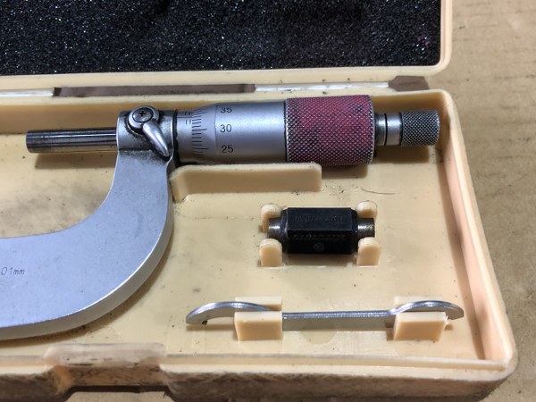 中古Outside micrometer [外側マイクロメーター]101-104 ミツトヨ/Mitutoyo