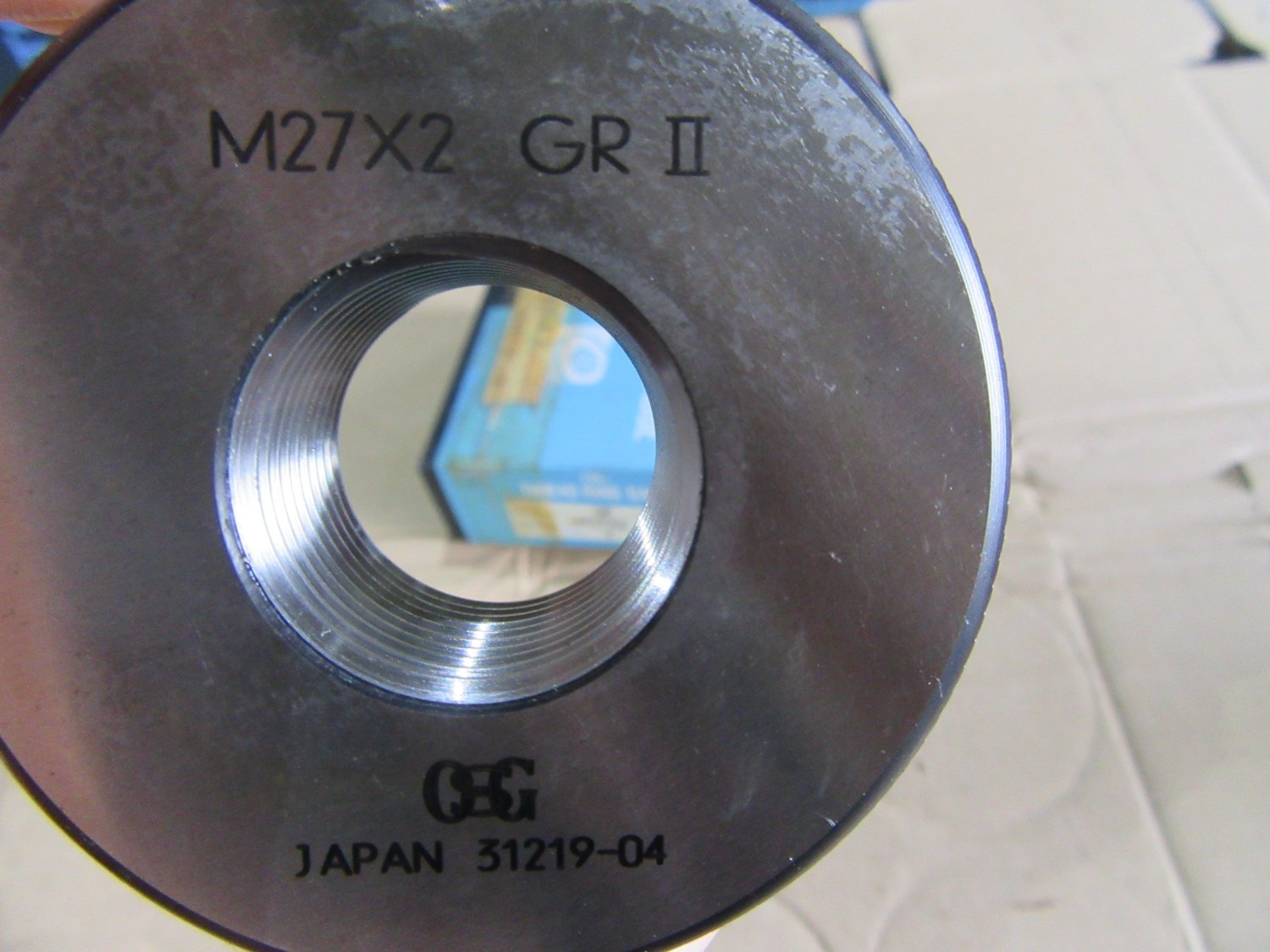 中古Other gauge リングゲージ2個　M27x2 WR,GRⅡ　 OSG 