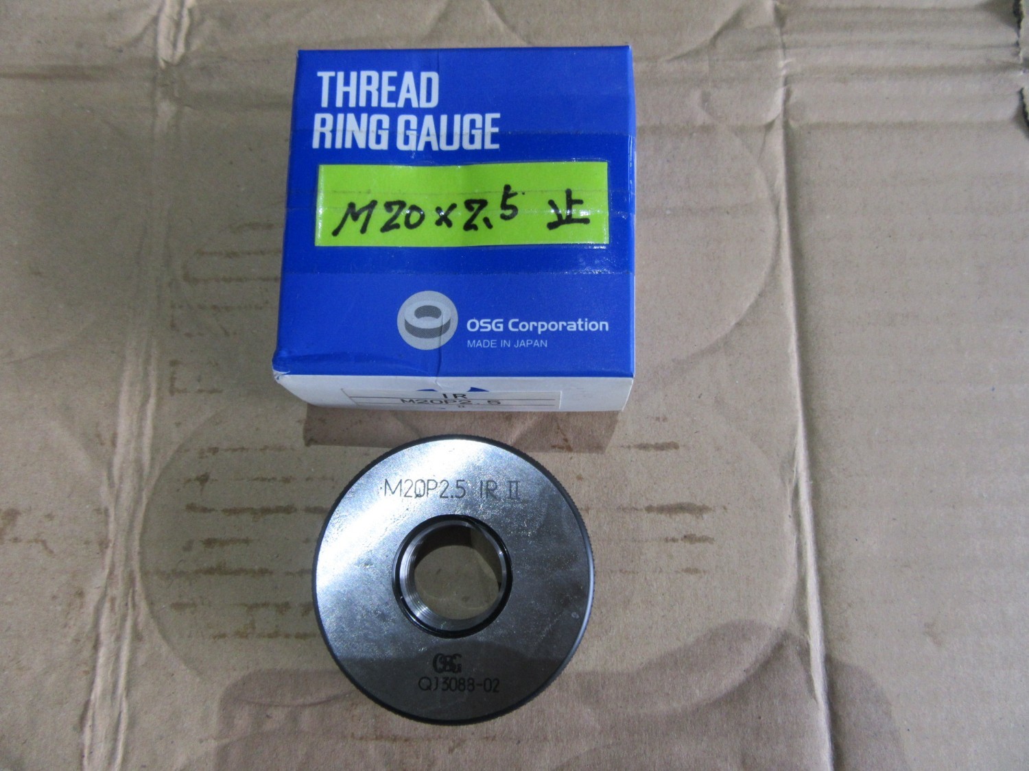 中古Other gauge リングゲージM20P2.5 IRⅡ　 OSG