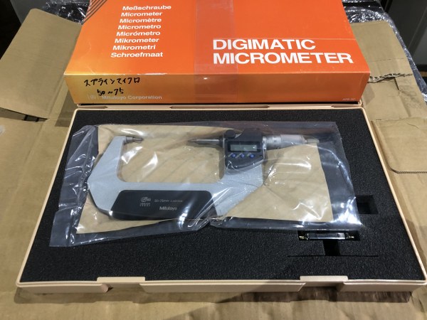 中古その他マイクロメーター 【デジタルスプラインマイクロメーター】SPM-75MJ（331-253） ミツトヨ/Mitutoyo