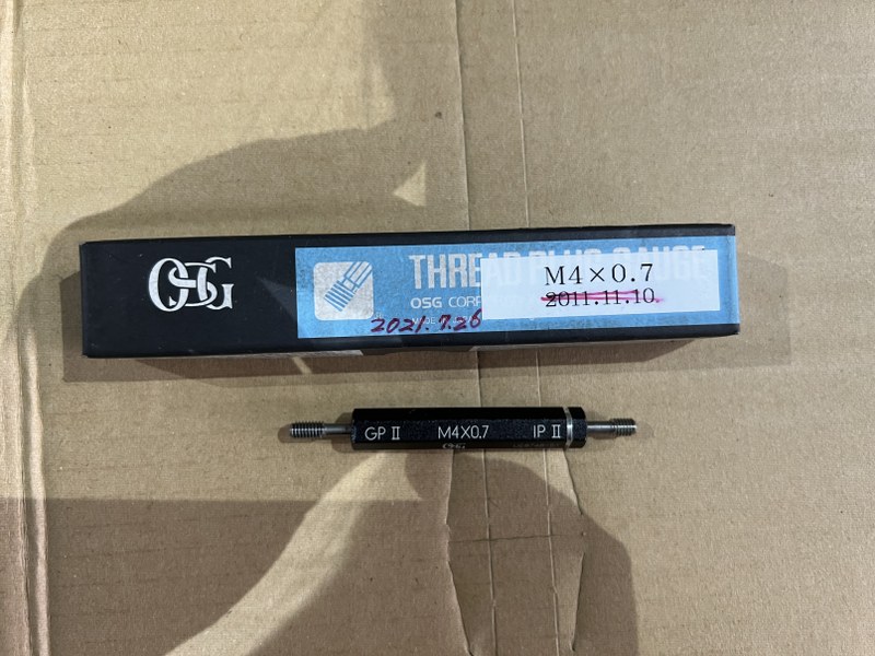 中古Other gauge 【ネジプラグゲージ】M4X0.7 GPIPII OSG オーエスジー