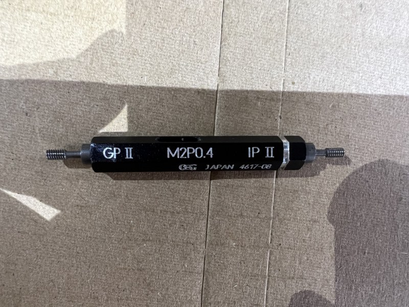 中古Other gauge 【ネジプラグゲージ】M2P0.4 GPIPII OSG オーエスジー