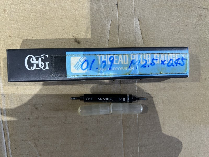 中古Other gauge 【ネジプラグゲージ】M2.5x0.45 GPIPII OSG オーエスジー