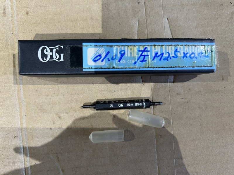 中古Other gauge 【ネジプラグゲージ】左M2.5x0.45 GPIPII OSG オーエスジー