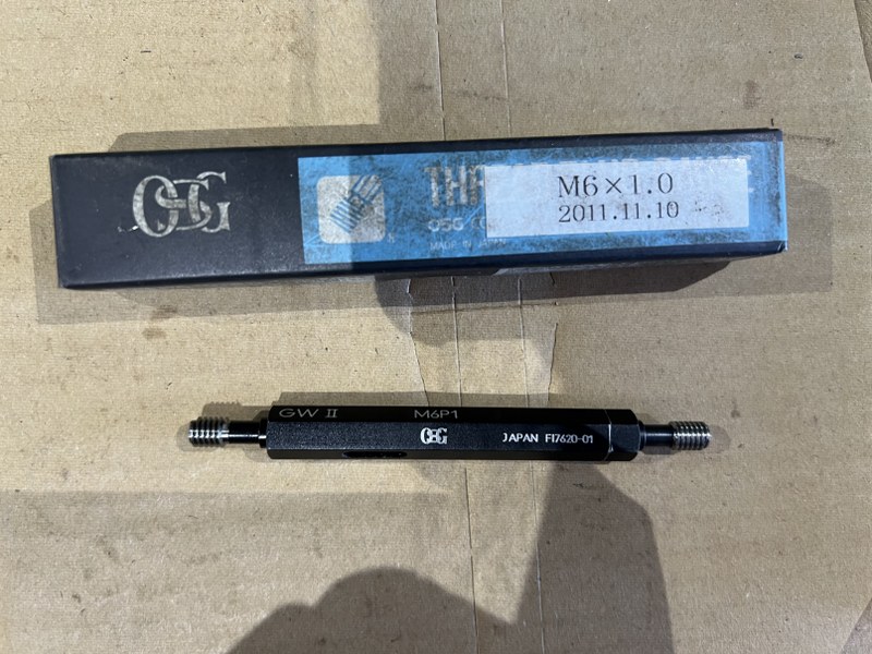 中古Other gauge 【ネジプラグゲージ】M6P1 GWII OSG オーエスジー