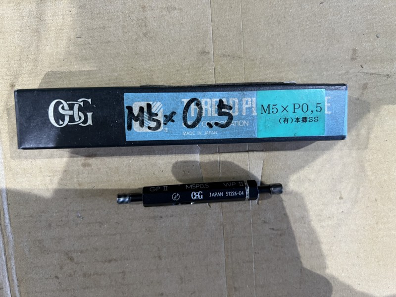 中古Other gauge 【ネジプラグゲージ】M5P0.5 GPWPII OSG オーエスジー