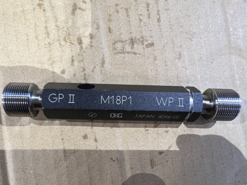 中古Other Screw tools 【ネジプラグゲージ】M18P1 GPWPII OSG オーエスジー