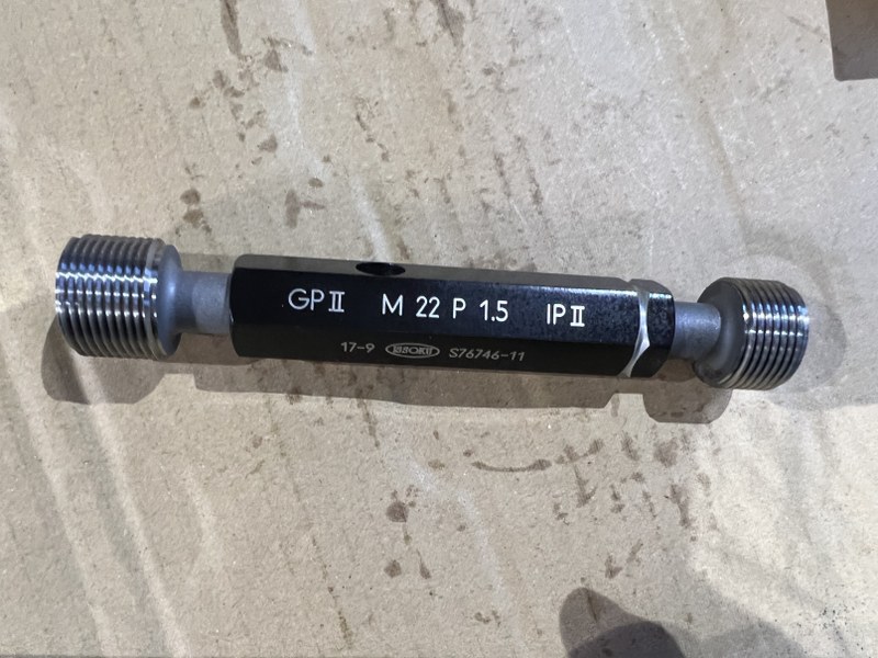 中古Other Screw tools 【ネジプラグゲージ】M22P15　GPIPII ISSOKU｜第一測範