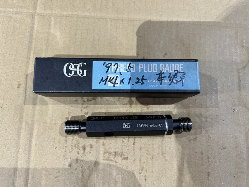 中古Other Screw tools 【ネジプラグゲージ】M14x1.25 GPWPII OSG オーエスジー