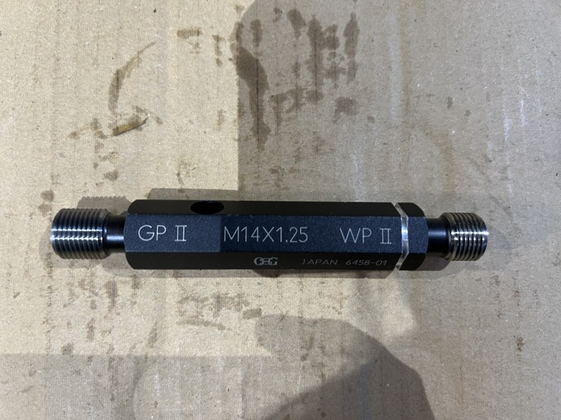 中古その他ねじ切り・ネジ造形工具 【ネジプラグゲージ】M14x1.25 GPWPII OSG オーエスジー