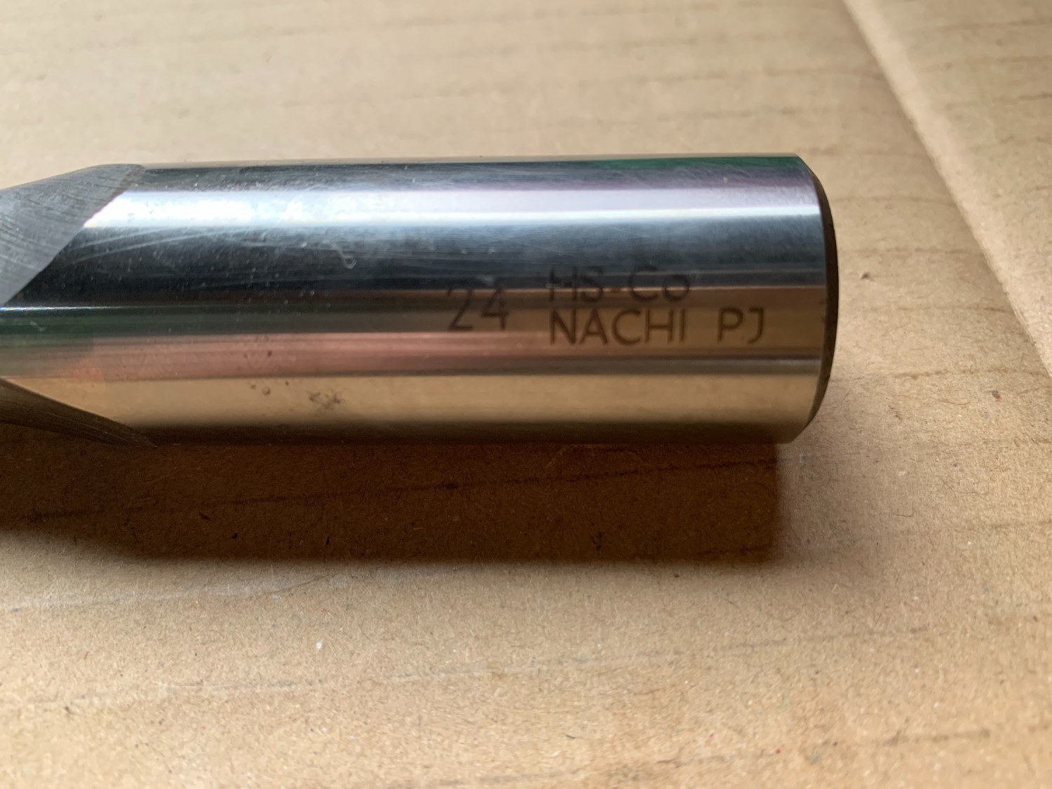 中古End mill(Ball） （エンドミル）24 HS-Co (2枚刃) NACHI(不二越)