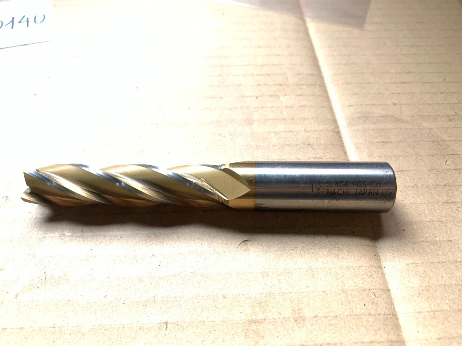 中古End mill(Ball） （エンドミル）19  SL4GE HSS-Co (4枚刃) NACHI(不二越)