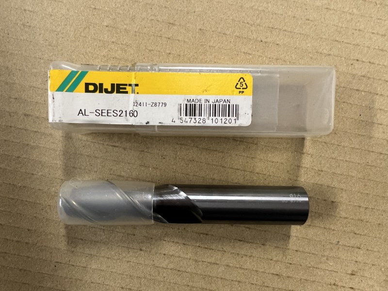 中古エンドミル(スクエア) 【アルミ用ソリッドエンドミル】AL-SEES2