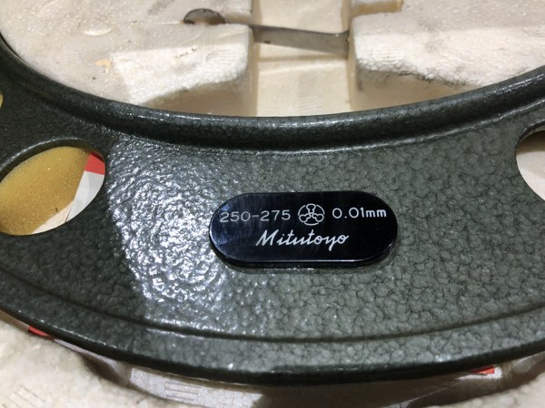 中古Outside micrometer 「外側マイクロメーター 」103-147（OM-275） ミツトヨ/Mitutoyo