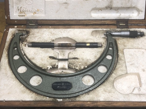 中古Outside micrometer 【外側マイクロメーター】200-225 ミツトヨ/Mitutoyo