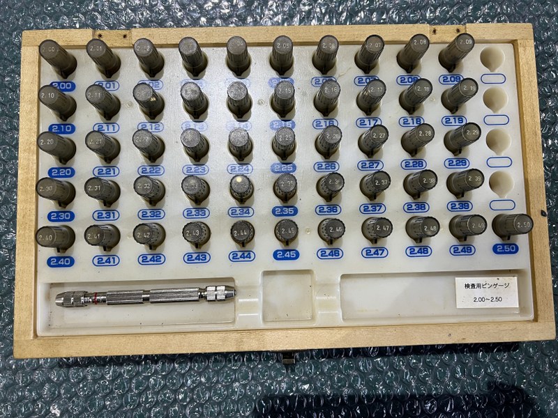 中古その他ゲージ 【ピンゲージセット】SP-2A 新潟精機（SK）