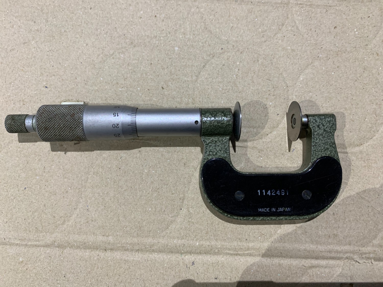 中古Other(Micrometer) 【歯厚マイクロメーター】 0-25mm　(0.01mm) ミツトヨ/Mitutoyo