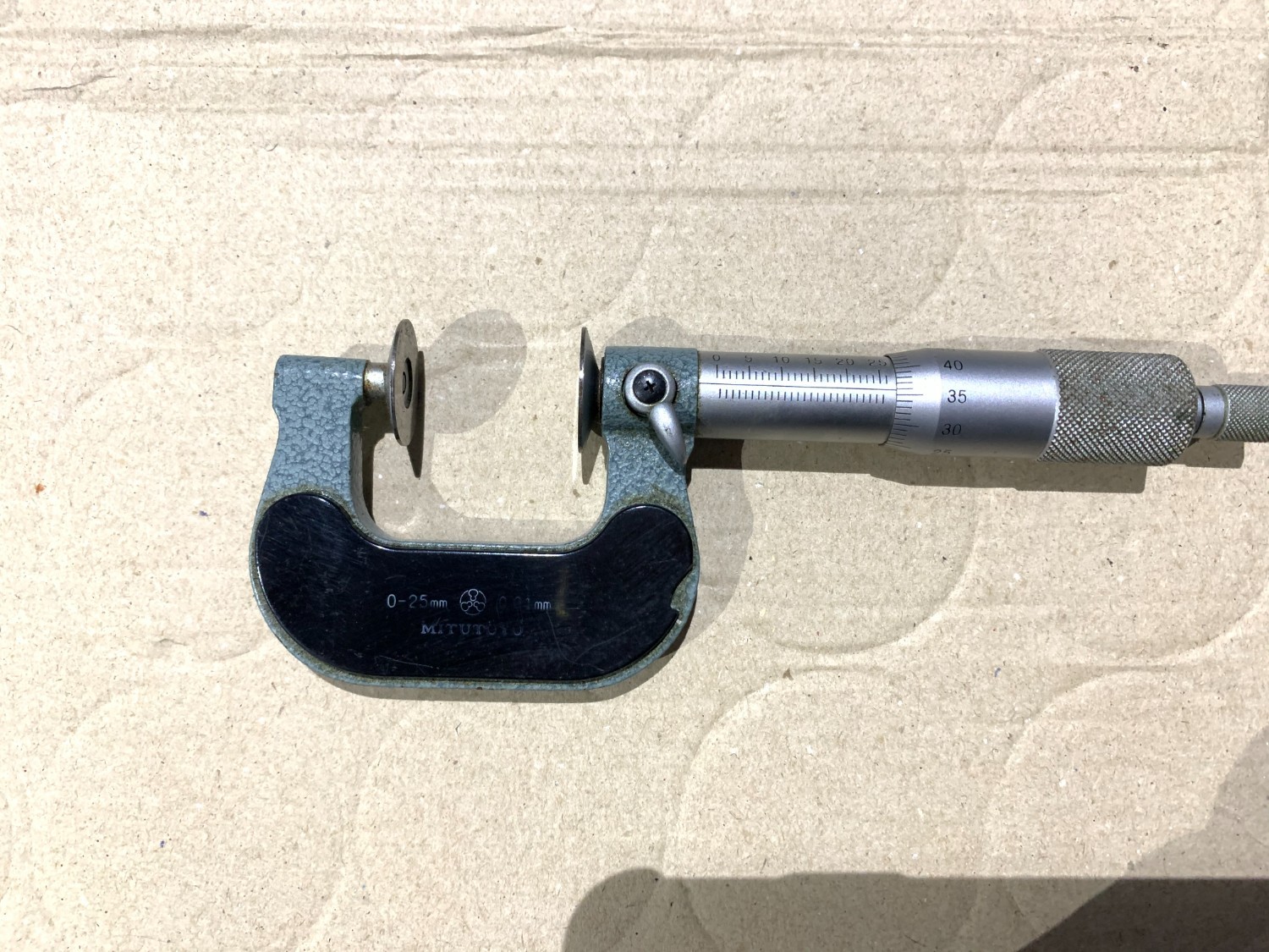 中古Other(Micrometer) 【 歯厚マイクロメーター】 0-25mm　(0.01mm) ミツトヨ/Mitutoyo