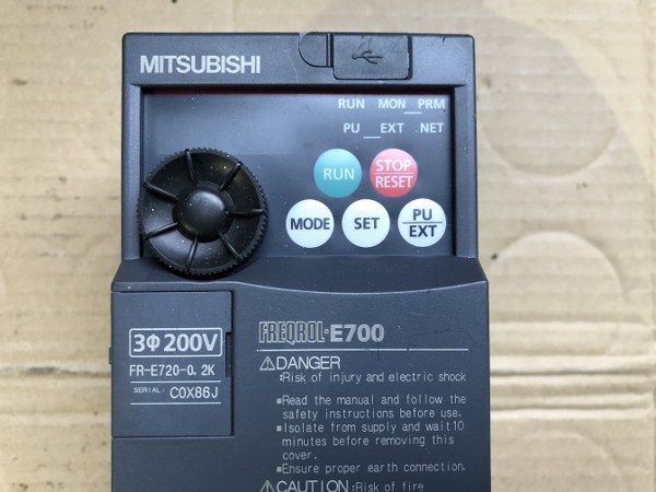 中古その他 「インバーター」FR-E720-0.2K 三菱/MITSUBISHI