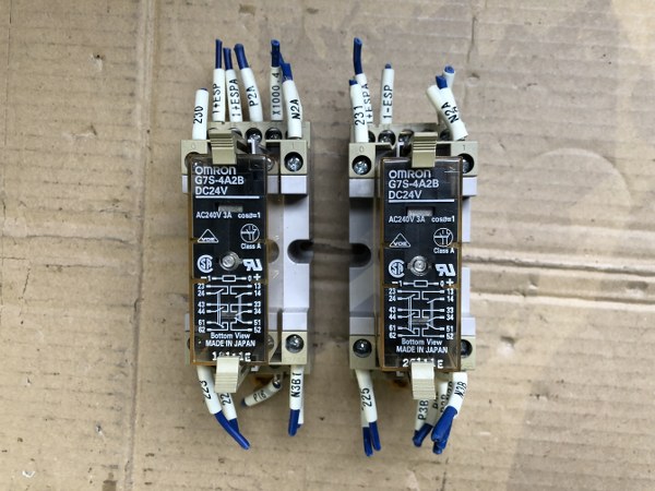 中古Other 「セーフティリレーソケット」P7S-14F-END（DC24V）：1セット2個 オムロン/OMRON