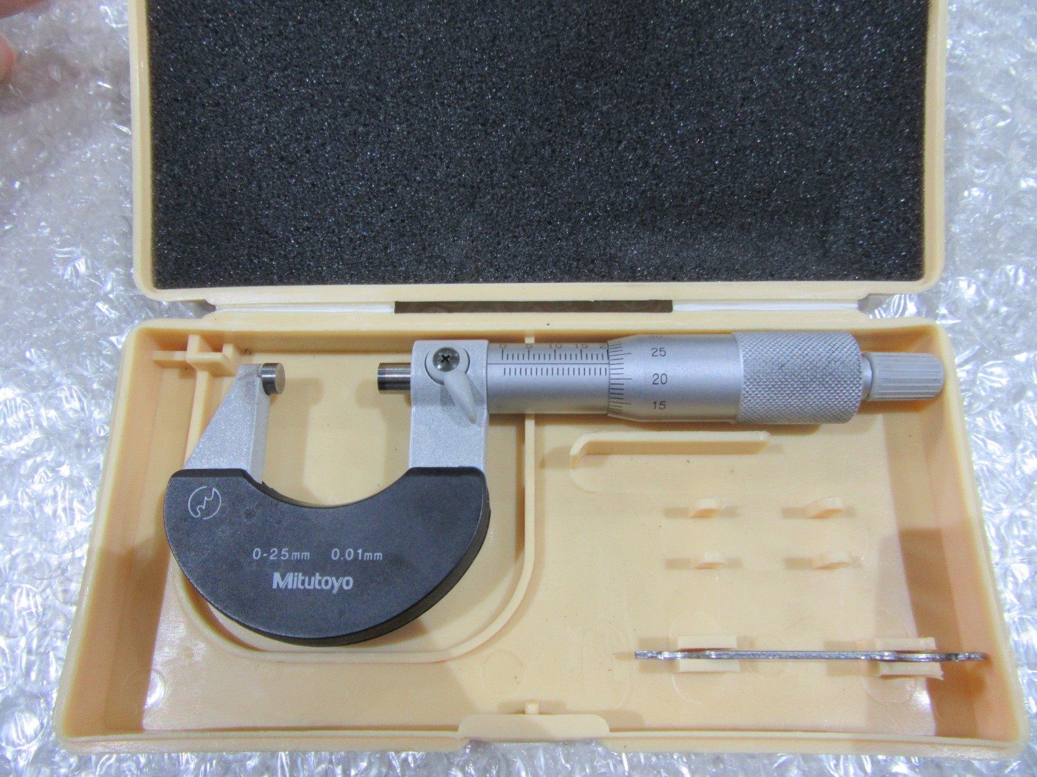 中古Outside micrometer 標準外側マイクロメーター Mitutoyo