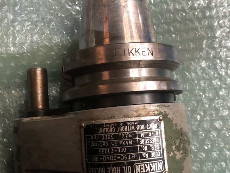 中古BT50 【BT50】BT50-CO40-180 NIKKEN/日研