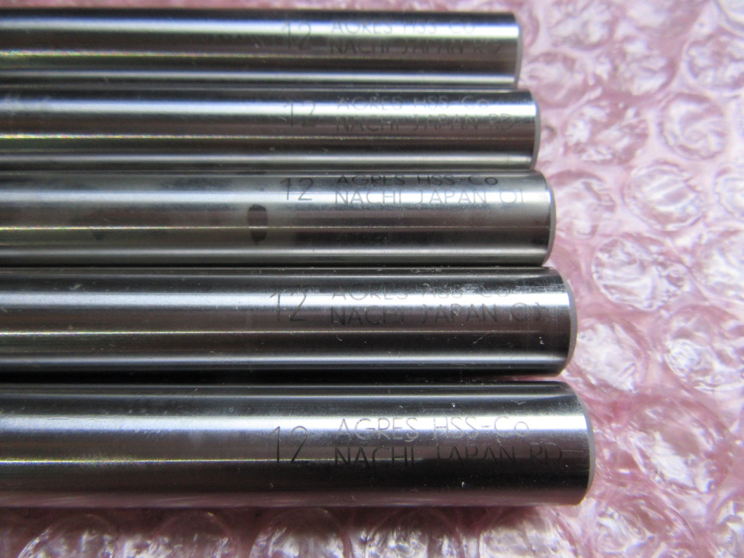 中古Other end mill 【AGミル ラフィングショート5個】AGRES12  NACHI