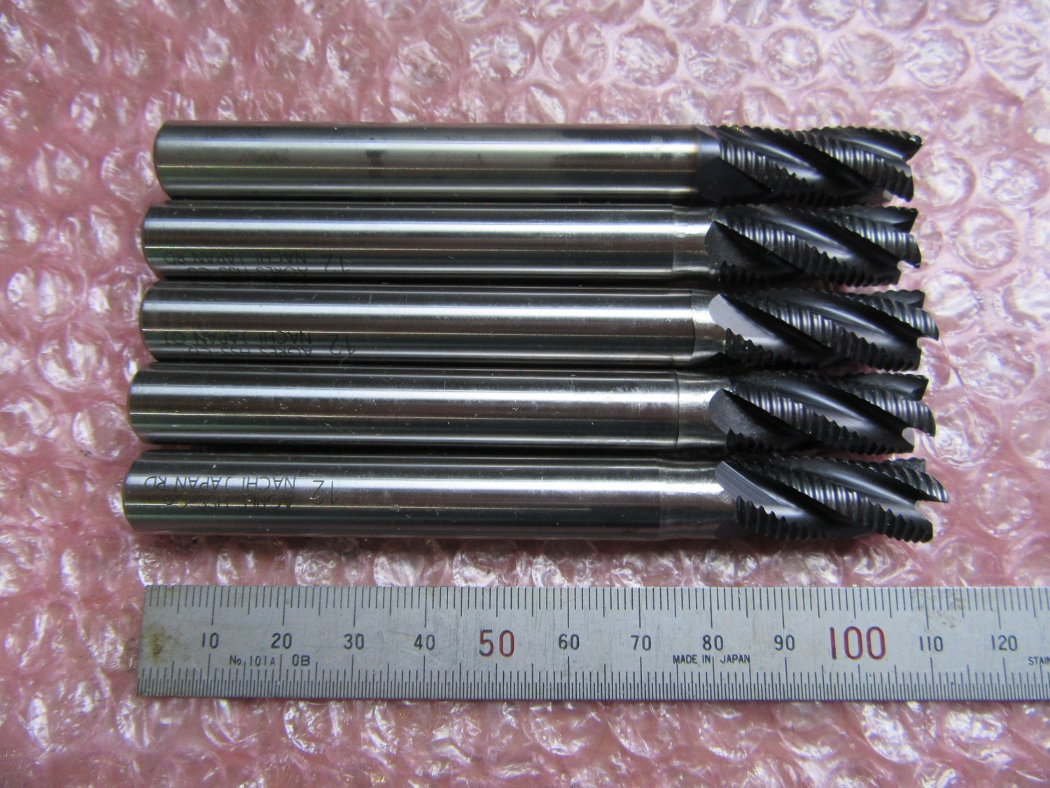 中古Other end mill 【AGミル ラフィングショート5個】AGRES12  NACHI